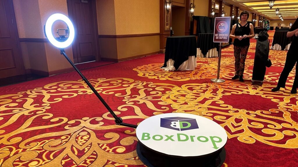 The 360 photo booth